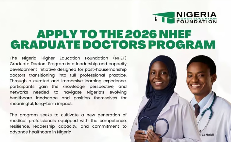 NHEF Graduate Doctors Program Nigeria